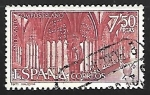 Stamps Spain -  Año Santo Compostelano  - Clautro de Santa Maria la Real,Logroño