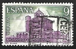 Sellos de Europa - Espa�a -  Año Santo Compostelano  - Iglesia Románica de Eunate,Navarra