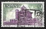 Sellos de Europa - Espaa -  Año Santo Compostelano  - Iglesia Románica de Eunate,Navarra
