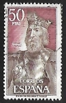Sellos de Europa - Espaa -  Personajes españoles - Conde Fernán González