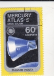 Stamps Hungary -  AERONAUTICA- MERCURY ATLAS-5