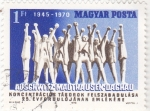 Stamps Hungary -  AUSGHWITZ-MAUTHAUSEN-DAGHAU 25 ANIVERSARIO