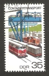 Sellos de Europa - Alemania -  1997 - Transportes para contenedores, tren de mercancias