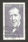 Stamps Germany -  1338 - Heinrich Mann, escritor