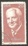 Stamps Germany -  1340 - Willi Bredel