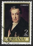 Stamps Spain -  Vicente López Portaña - 