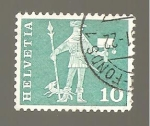 Stamps Switzerland -  INTERCAMBIO