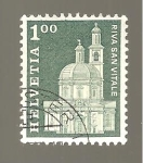 Stamps Switzerland -  EDIFICIO