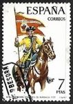 Stamps Spain -  Uniformes militares - Portaguión de Dragones de Numancia