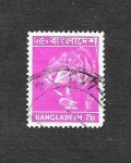 Sellos del Mundo : Asia : Bangladesh : 47 - Tigre