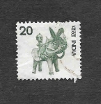 Sellos de Asia - India -  Escultura