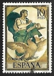 Stamps Spain -  Eduardo Rosales y Martín - 
