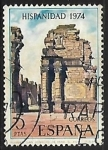 Stamps Spain -  Hispanidad. Argentina Ruinas de la Misión de San Ignacio de Mini