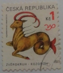 Sellos de Europa - Rep�blica Checa -  Signos del Zodiaco