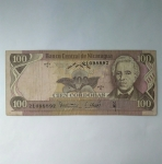 monedas de America - Nicaragua -  100 cordobas