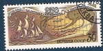 Stamps Russia -  250 aniv expedición de Bering y Chirikov