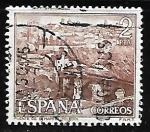 Stamps Spain -  Serie Turística - Puente de San Martín (Toledo)