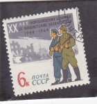 Stamps Russia -  SOLDADOS