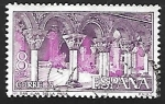 Sellos de Europa - Espa�a -  Monasterio de San Juan de la Peña - Claustro