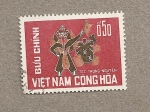 Stamps Vietnam -  Soldados de papel