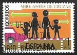 Stamps Spain -  Seguridad Vial - Paso de peatones