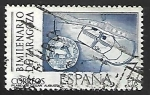 Stamps Spain -  Bimilenario de Zaragosa -Plano de la Ciudad Romana - 