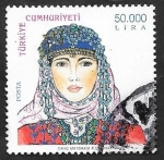 Stamps Turkey -  2868 - Peinado femenino tradicional