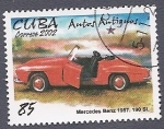 Stamps Cuba -  Mercedes Benz 190 SL
