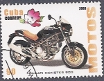 Stamps Cuba -  Motos - Ducati Monster 900