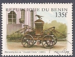 Stamps Benin -   Bomba Philadelphia contra incendios de doble palanca