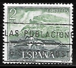 Stamps Spain -  Serie turística. Paradores Nacionales - Parador de las Cañadas (Tenerife)