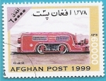 Stamps : Asia : Afghanistan :  Locomotora de maniobras sin cabina 0-4-0