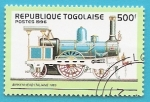 Stamps Togo -  Locomotora Birkenhead Italiana 1863