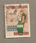 Stamps Vietnam -  Fabricación cerámica