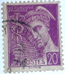 Stamps : Europe : France :  type mercure