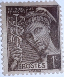 Stamps France -  type mercure