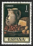 Stamps Spain -  Luis Eugenio Menéndez - Bodegones
