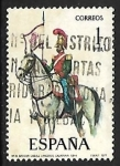 Stamps Spain -  Uniformes Militares - Lancero del Regimiento de Calatrava