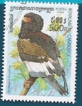Sellos de Asia - Camboya -  Aguila volatinera