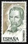 Stamps Spain -  Personajes españoles  - Miguel Servet