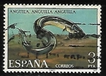 Stamps Spain -  Fauna Hispánica - Anguila