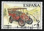 Stamps Spain -  Automóviles antiguos españoles - La cuadra 1900