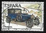 Stamps Spain -  Automóviles antiguos españoles - Abadal 1914