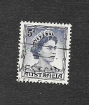 Stamps : Oceania : Australia :  319 - Isabel II