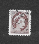 Stamps Canada -  337 - Isabel II