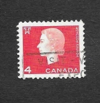 Stamps Canada -  404 - Isabel II