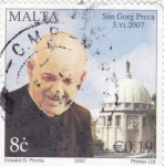 Stamps Malta -  SAN GORG PRECA