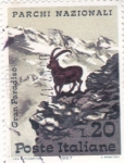 Stamps Italy -  PARQUE NACIONAL GRAN PARADISO