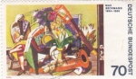 Stamps Germany -  PINTURA MAX BECKMANN