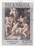 Stamps Nicaragua -  ALEGORÍAS DEL PLACER